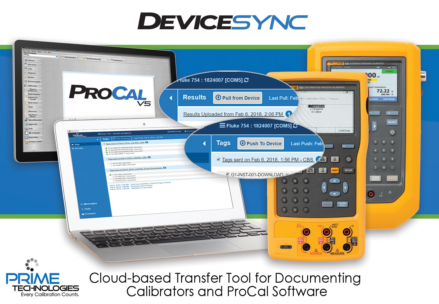DeviceSync Documenting Calibrator Tool for Calibration Software